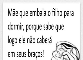 Porque faço questão de embalar minha filha para dormir