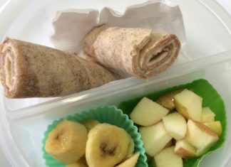 Opções de lanches escolares das últimas semanas