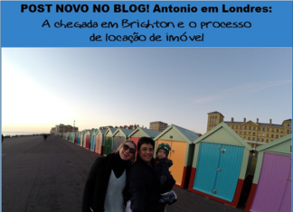Antonio em Londres: chegada em Brighton e a locação de imóvel