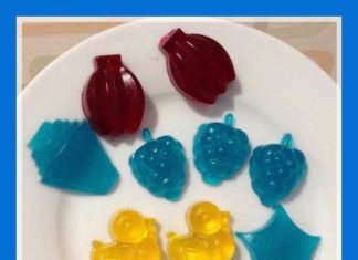 Receita de bala de gelatina caseira