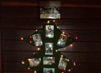 Árvore de Natal em feltro