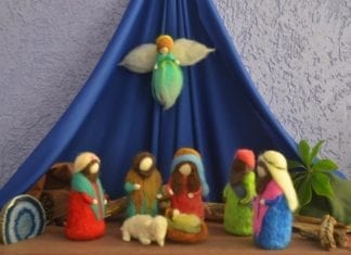 Presépio de Natal e o calendário do advento na pedagogia Waldorf
