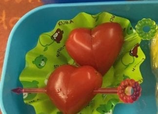 Como fazer tomate em formato de coração