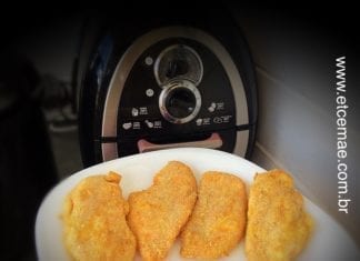 Receita de filé de frango empanado na air fryer Frango empanado na air fryer