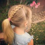 Penteados fáceis para menina – trança longa